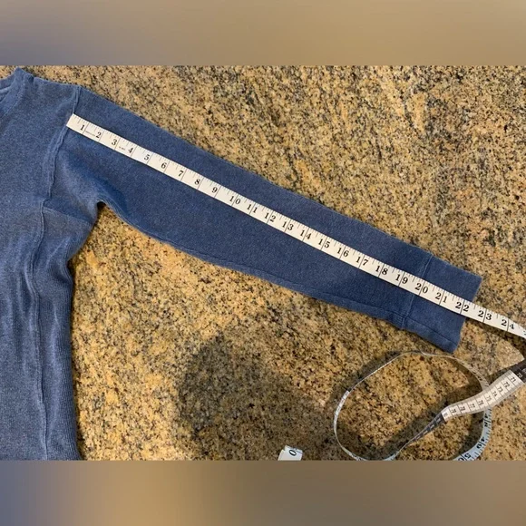 Vintage Tommy Hilfiger Blue Thermal Snap Long Sleeve Shirt Size Medium - Picture 8 of 9